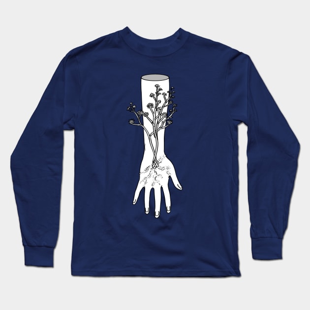 Parasite Hands: Sciaphila Long Sleeve T-Shirt by squidego